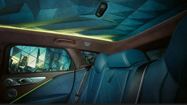 Imagen del interior del nuevo BMW XM