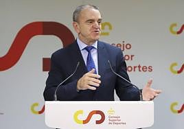 José Manuel Franco, secretario de Estado para el Deporte.