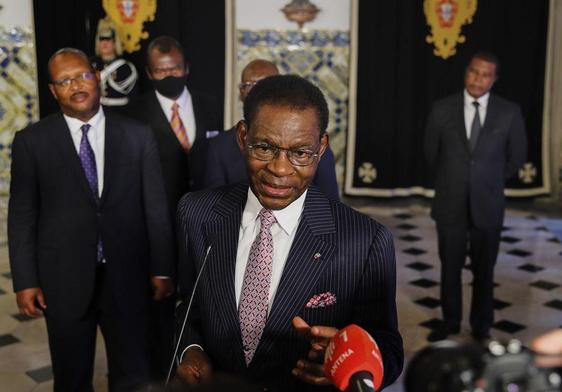 Teodoro Obiang, presidente de Guinea Ecuatorial.