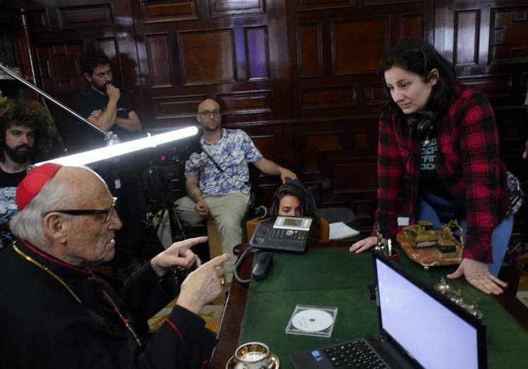 Jimina Sabadú salta al largo apadrinada por Álex de la Iglesia.