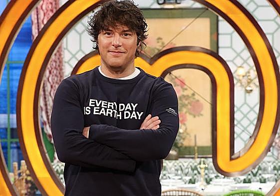 El chef Jordi Cruz posa durante la presentación de la undécima edición del programa MasterChef.