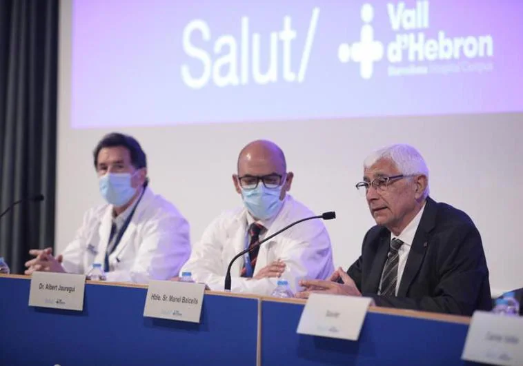 El Hospital Vall d'Hebron realiza el primer trasplante de pulmón sin abrir el tórax