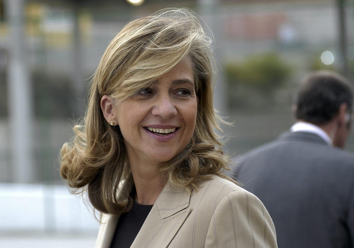 La infanta Cristina.