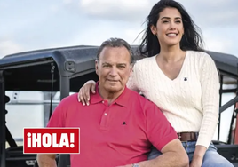 Imagen de la revista 'Hola' con Bertín Osborne y Gabriela Guillén.