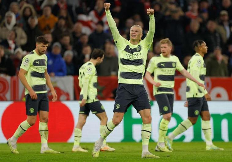 Haaland neutraliza al Bayern para pedir cita ante el Madrid