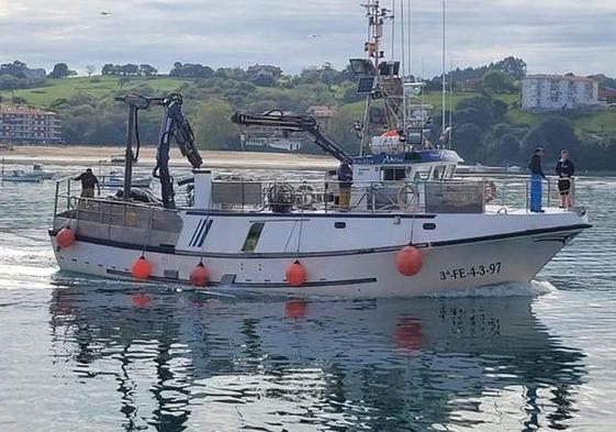 Un pescador desaparecido en Cantabria al caer al mar cuando largaba las redes