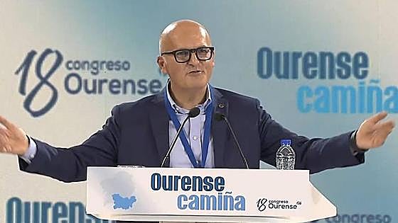 El popular Baltar, presidente de la Diputación orensana, multado por ir a 215 km/h