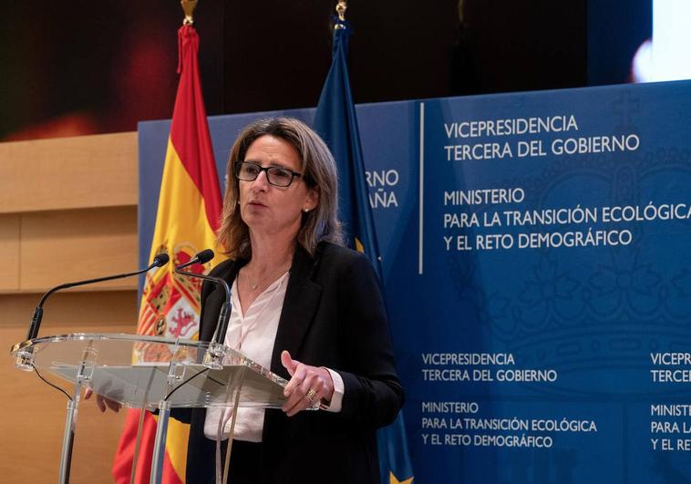 Teresa Ribera, vicepresidenta tercera y ministra de Transición Ecológica.