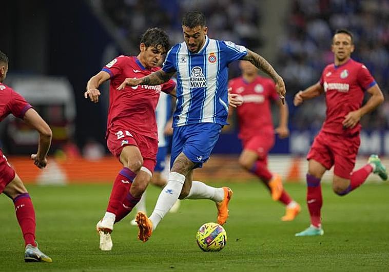 El Espanyol supera al Getafe y se aferra a la salvación