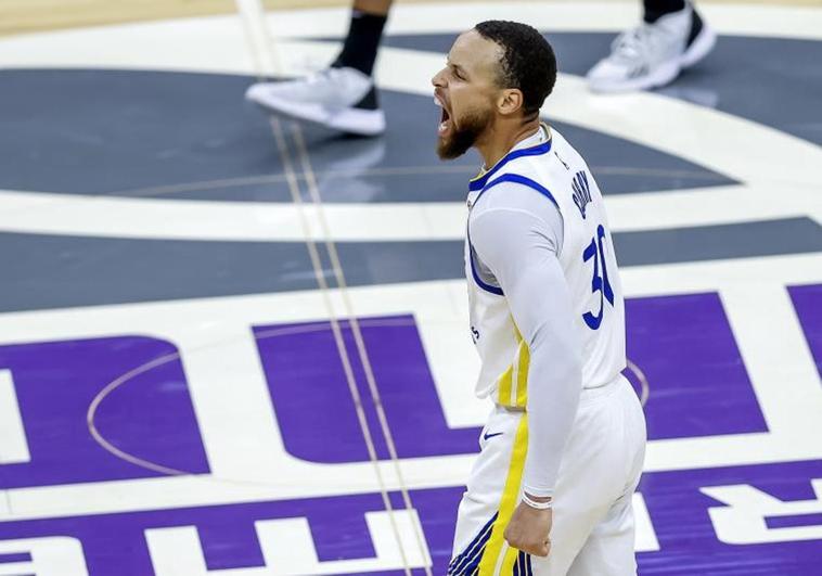 Los Warriors, con Curry estelar, se citan con los Lakers en semifinales