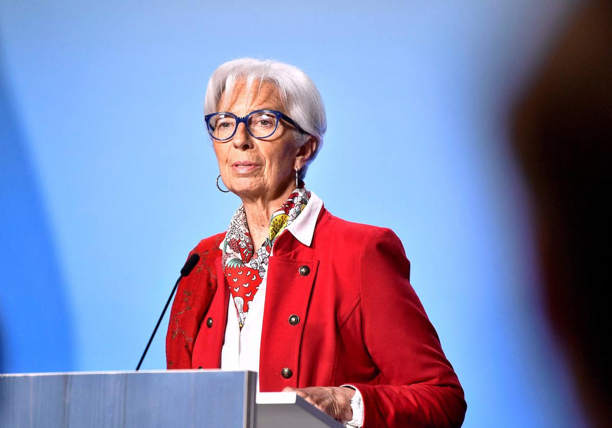 Christine Lagarde, presidenta del Banco Central Europeo