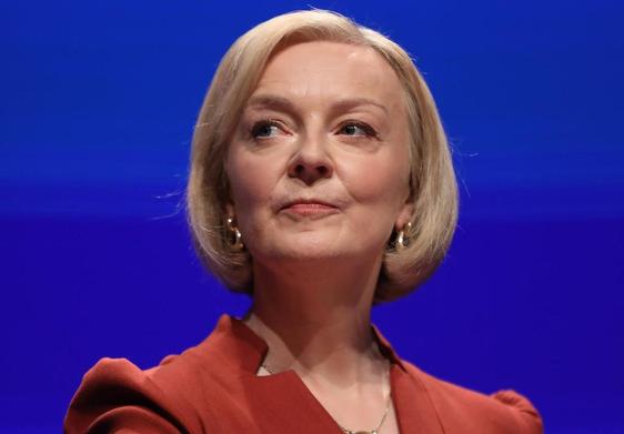 La ex primer ministra de Reino Unido, Liz Truss