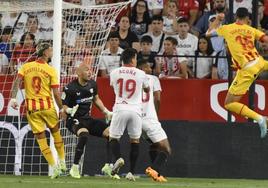 El Sevilla no consigue imponerse al Girona en casa