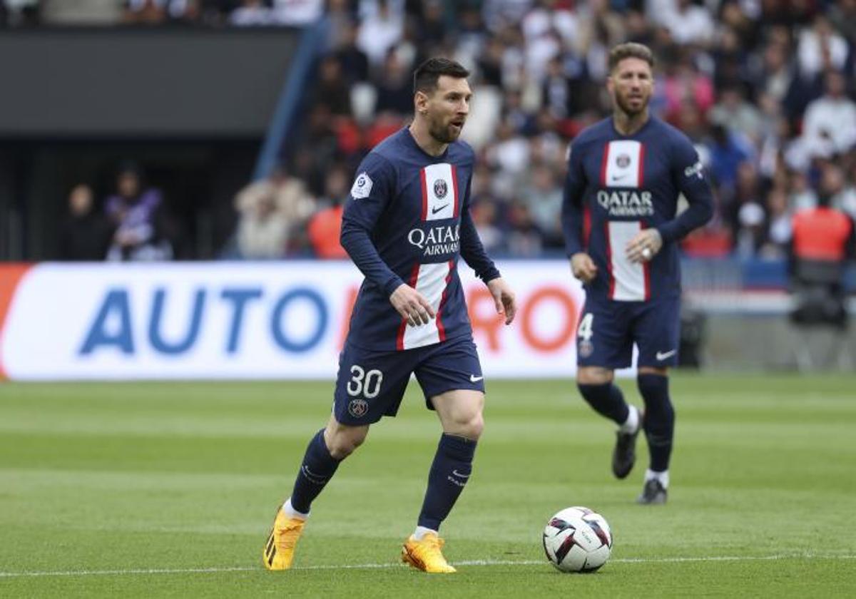 Leo Messi, durante el último partido disputado por el PSG.