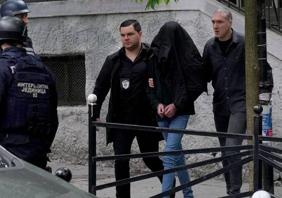 Tiroteo en una escuela de Belgrado