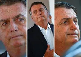 El expresidente brasileño Jair Bolsonaro llora luego de que la Policía Federal registrara su vivienda en Brasilia