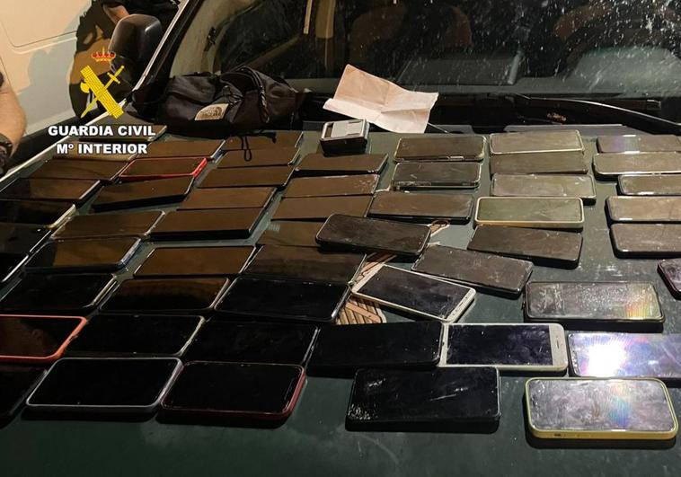 La Guardia Civil recupera más de 150 móviles robados en el Viña Rock