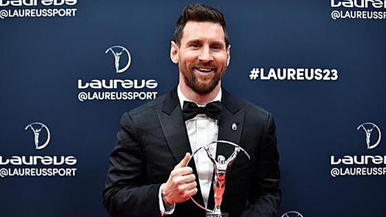 Messi, gran triunfador de los Laureus