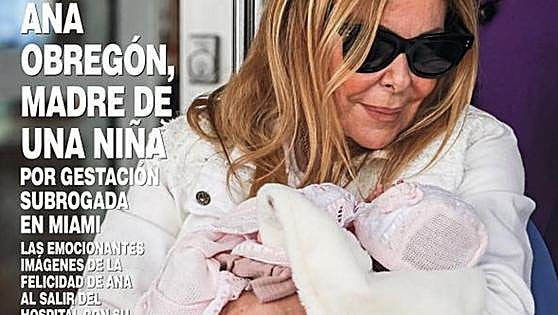 Ana Obregón quería que Alessandro Lequio fuera el padre legal de su nieta