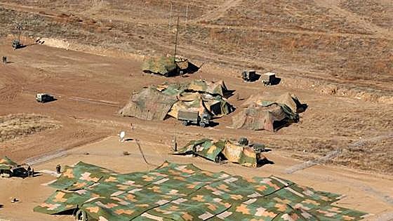Heridos siete militares, cinco de ellos leves, en unas maniobras en Almería
