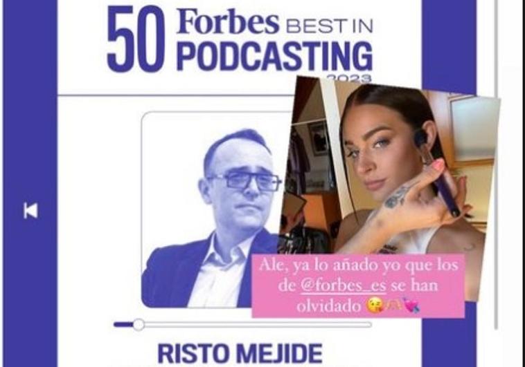 Forbes rectifica e incluye a Laura Escanes como autora del podcast 'Cariño, ¿pero qué dices?'