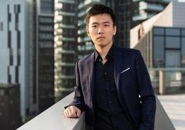 El presidente del Inter de Milán, Steven Zhang.