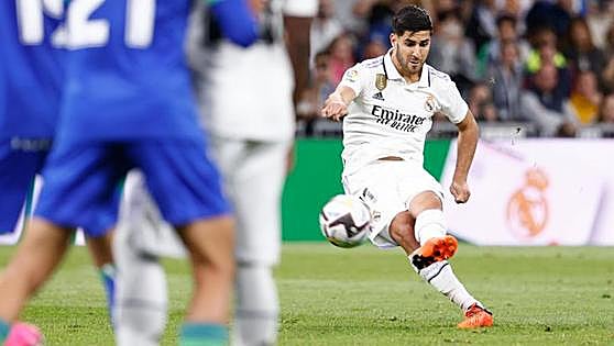 El zurdazo de Asensio que venció la resistencia del Getafe