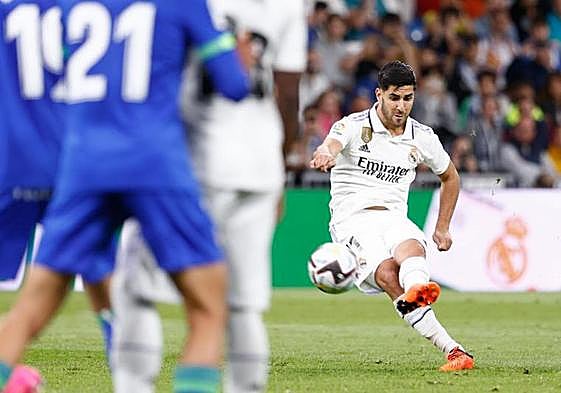 El zurdazo de Asensio que venció la resistencia del Getafe