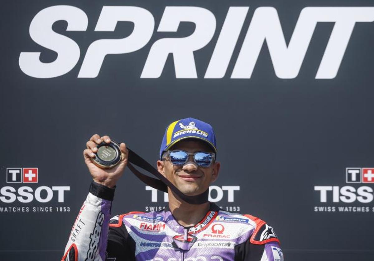 Jorge Martín durante el Gran Premio de Francia