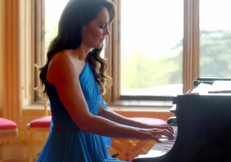 Kate Middleton sorprende tocando el piano en Eurovisión El Correo