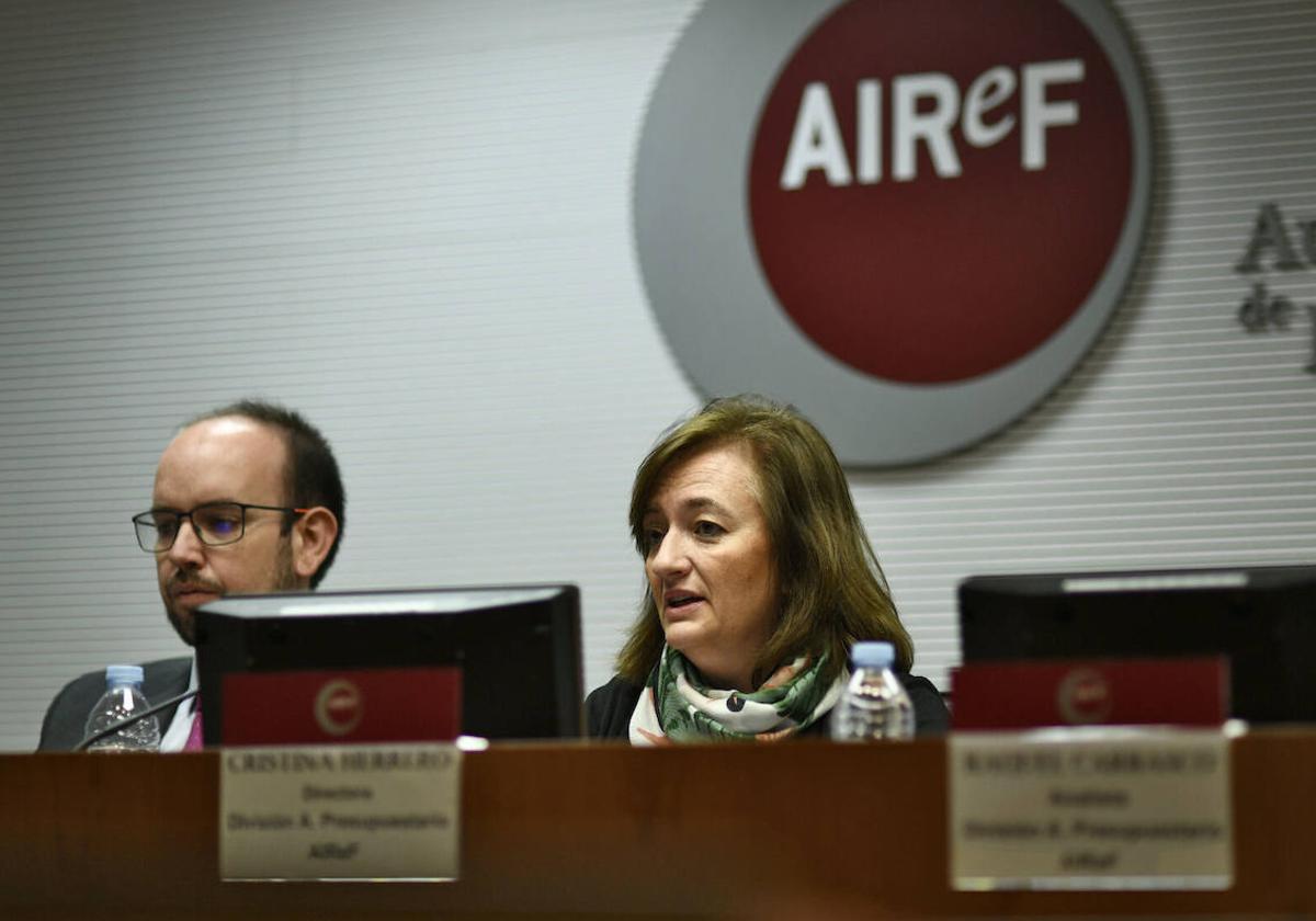 Cristina Herrero, presidenta de la AIReF.