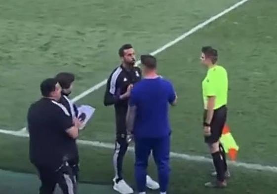 Torres y Arbeloa se encaran en pleno derbi juvenil: «Te vuelo la cabeza»