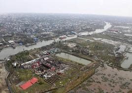El ciclón 'Mocha' llegó a Birmania con vientos de casi 200 kilómetros por hora y una devastadora tormenta.
