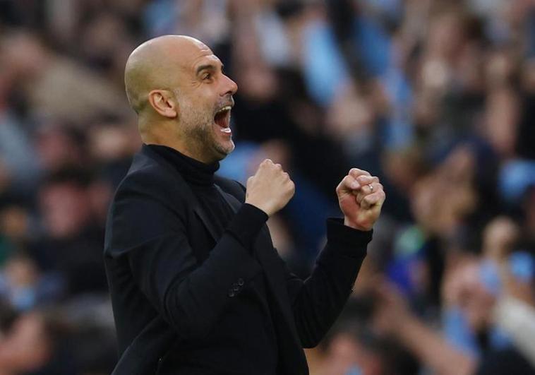 Guardiola: «Hemos jugado con el dolor de un año en la barriga»