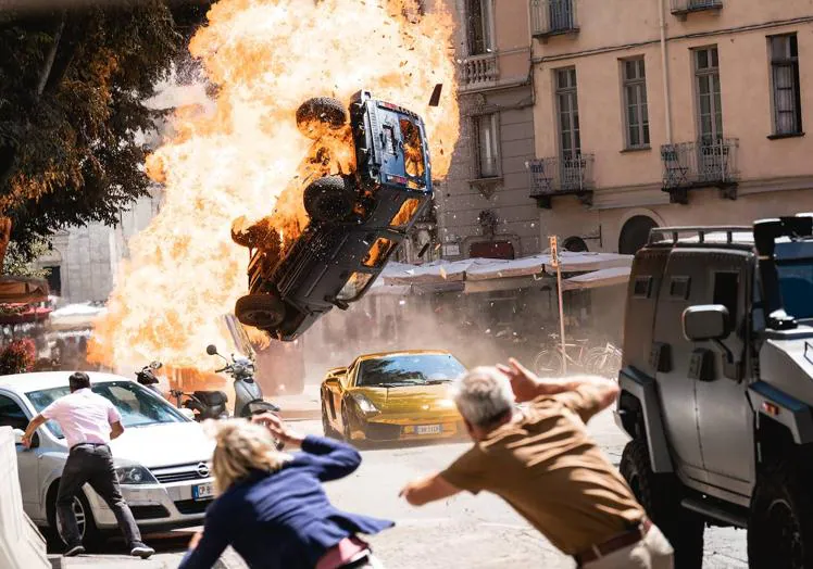 Las calles de Roma son escenario de increíbles persecuciones.