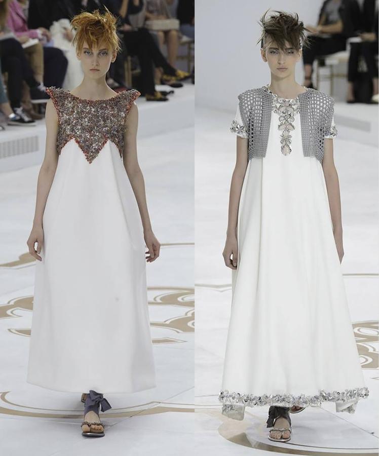 OPCIÓN 4 Y 5. Diseño de la colección de alta costura otoño-invierno 2014/2015 de Chanel.