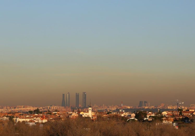 Contaminación en Madrid.