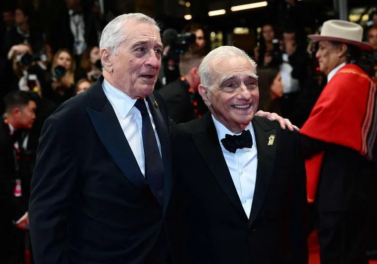 Robert de Niro y Martin Scorsese, en Cannes.