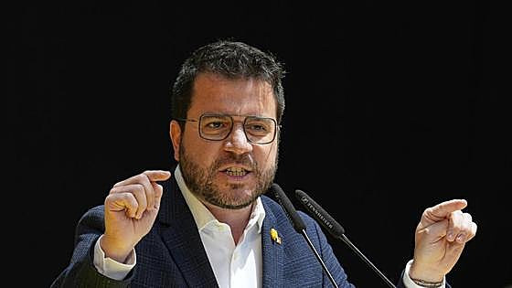 Aragonès se felicita de haber roto con Junts al hacer balance del ecuador de su mandato