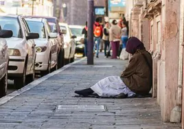 Pobreza en España.