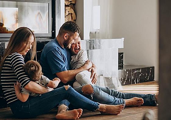 Imagen de una familia.