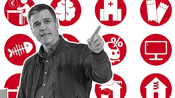 Las promesas electorales de Sánchez dejan una factura de 13.000 millones