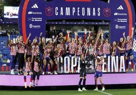 El Atlético resucita a tiempo y conquista la Copa de la Reina