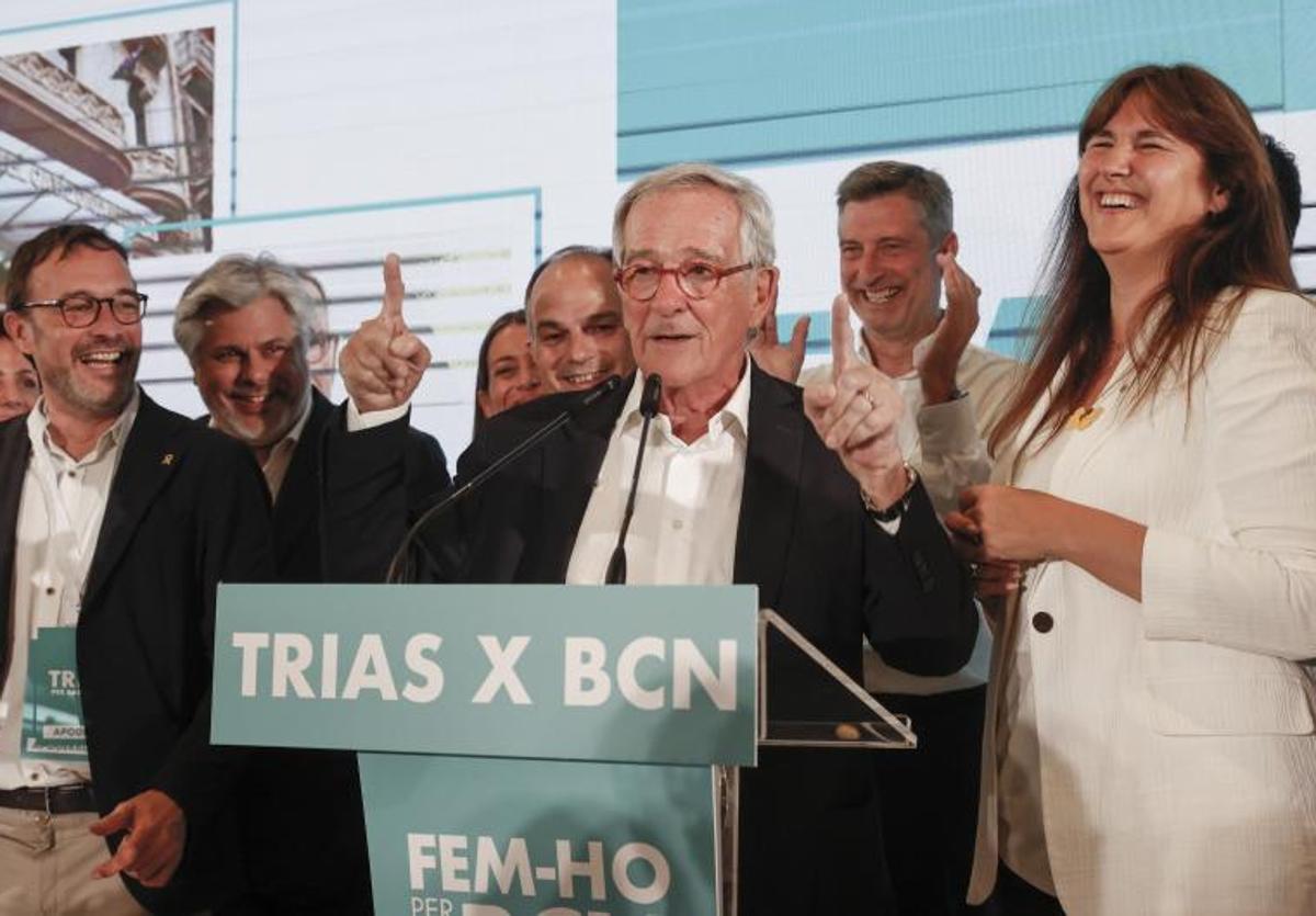 Xavier Trias gana las eleccione en Barcelona.