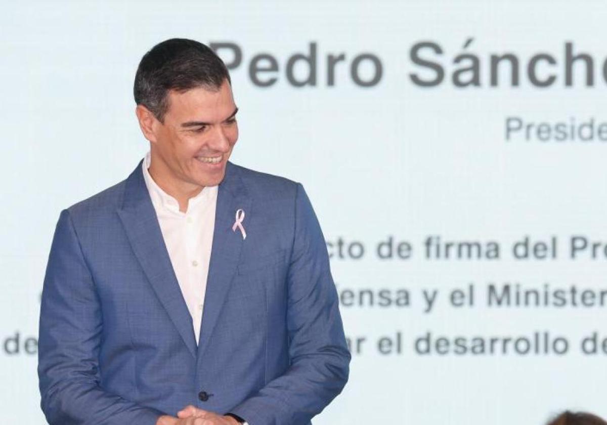 El presidente del Gobierno Pedro Sánchez.