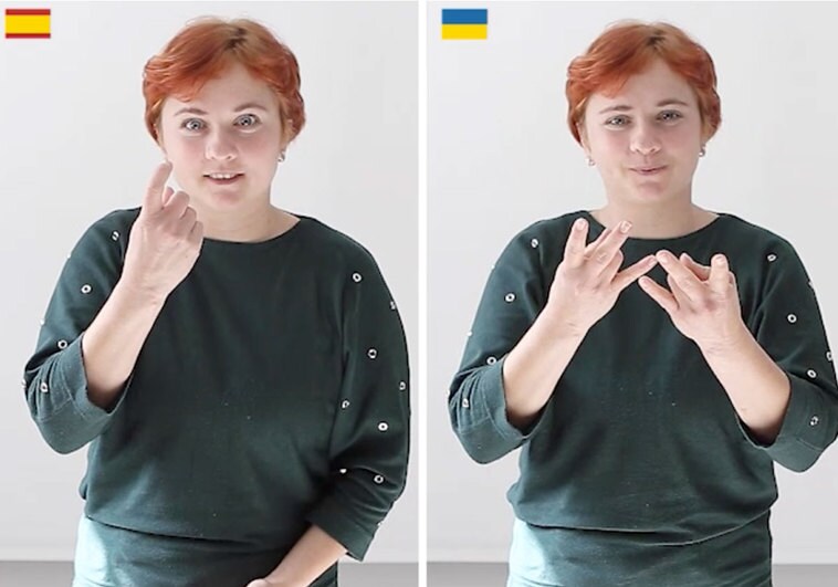 Polina, el lenguaje de signos también tiene fronteras