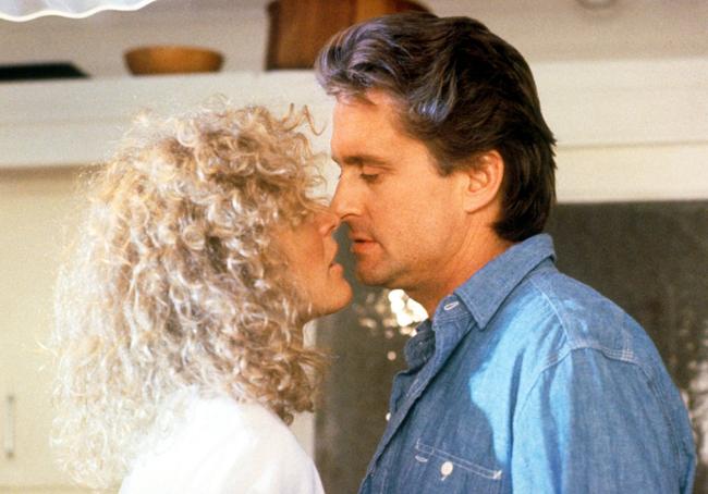 Glenn Close y Michael Douglas, en 'Atracción fatal'.