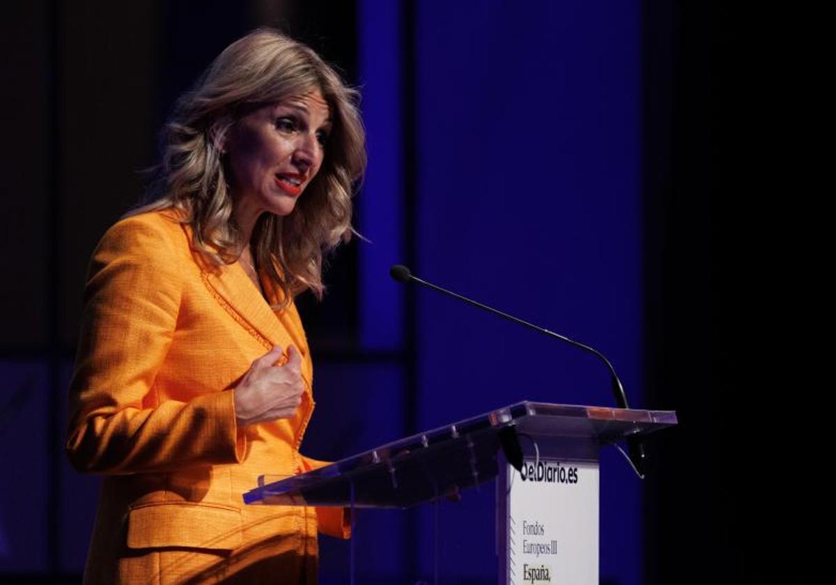 La vicepresidenta segunda y ministra de Trabajo y Economía Social, Yolanda Díaz.