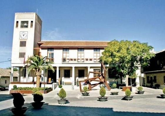 El Ayuntamiento de Bargas, en la provincias de Toledo.