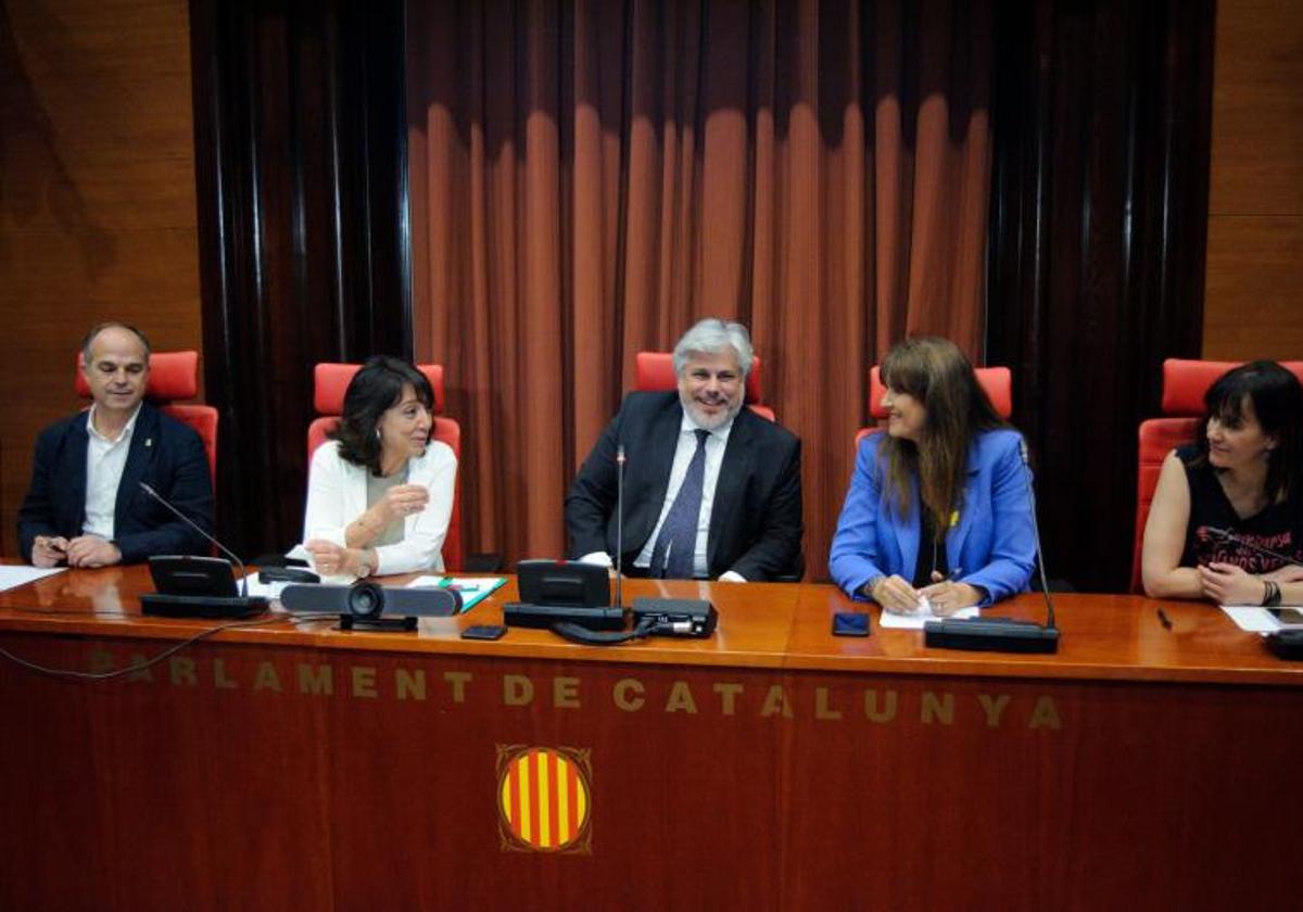 Reunión del grupo parlamentario de Junts